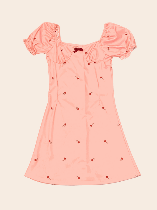 Pink Floral Bloom Dress