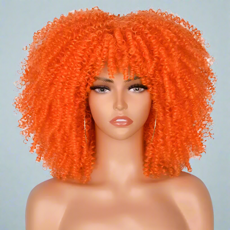Colorful Curly Afro Wig