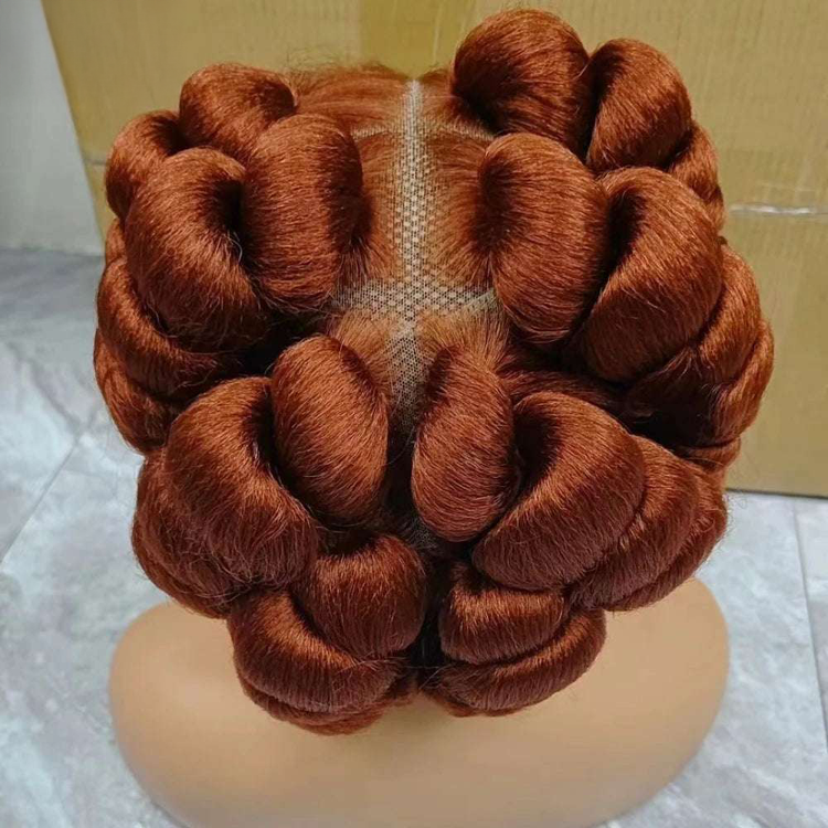 Regal Queen Bantu Knot Lace Wig