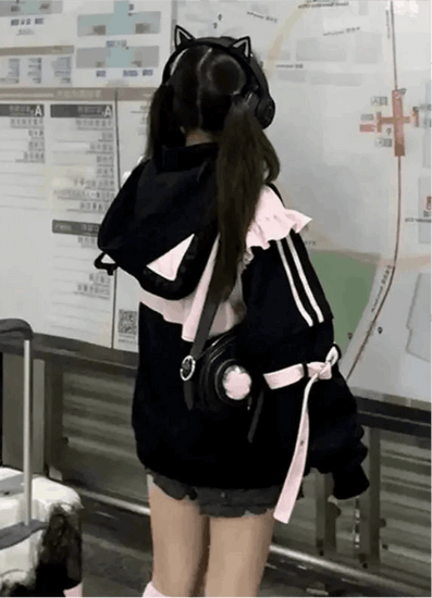 Kawaii Cyber Kitty Jacket