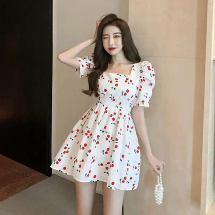 Sweet Cherry Mini Dress – Moody Quick Ship (U.S. Only)