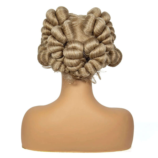 Regal Queen Bantu Knot Lace Wig