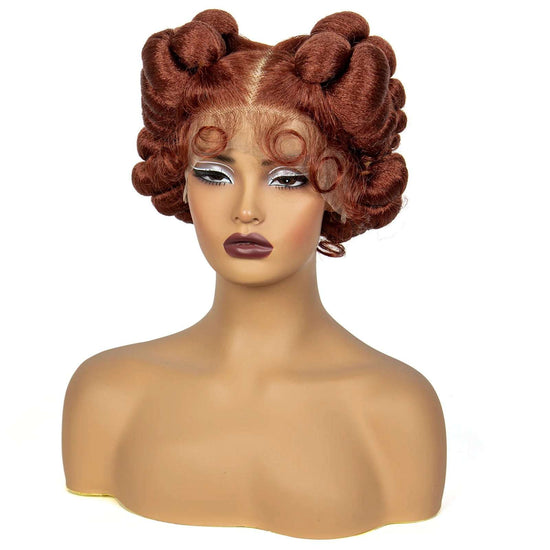 Regal Queen Bantu Knot Lace Wig