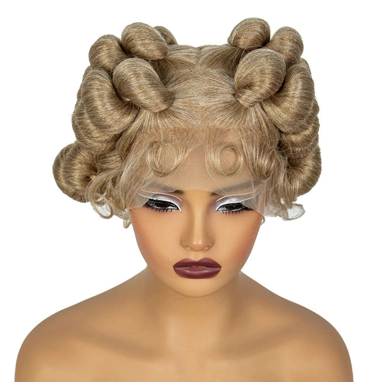 Regal Queen Bantu Knot Lace Wig