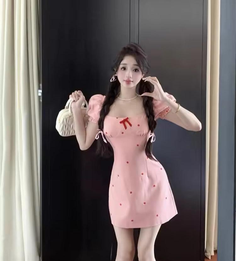 Pink Floral Bloom Dress – Moody Quick Ship (U.S. Only)