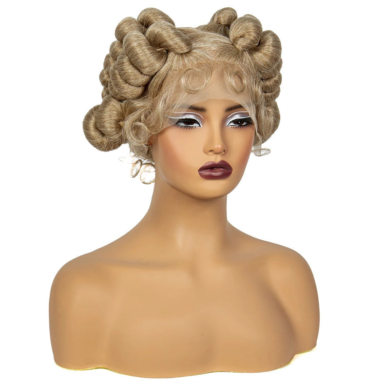 Regal Queen Bantu Knot Lace Wig