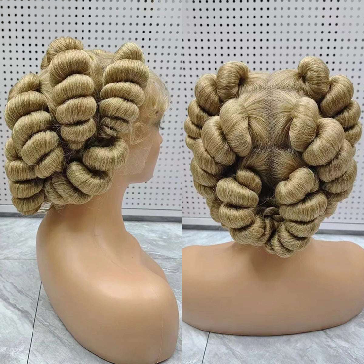 Regal Queen Bantu Knot Lace Wig