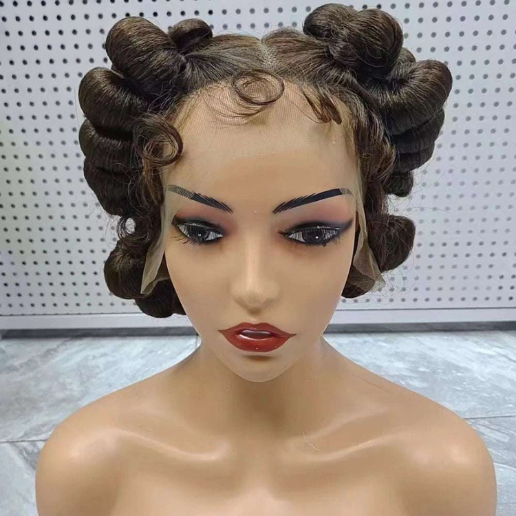 Regal Queen Bantu Knot Lace Wig