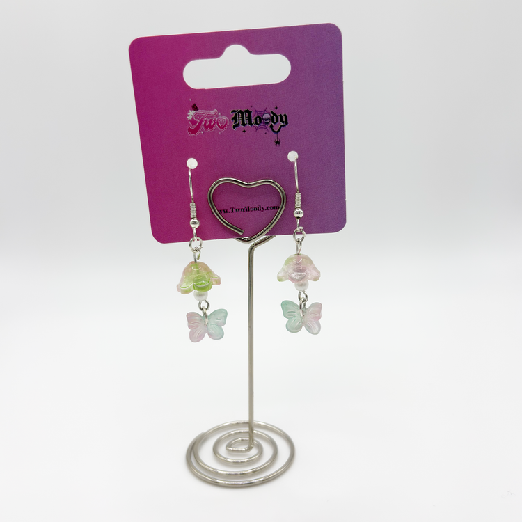 Two Moody Originals: Fairy Flutter Bloom Earrings – Local Stock