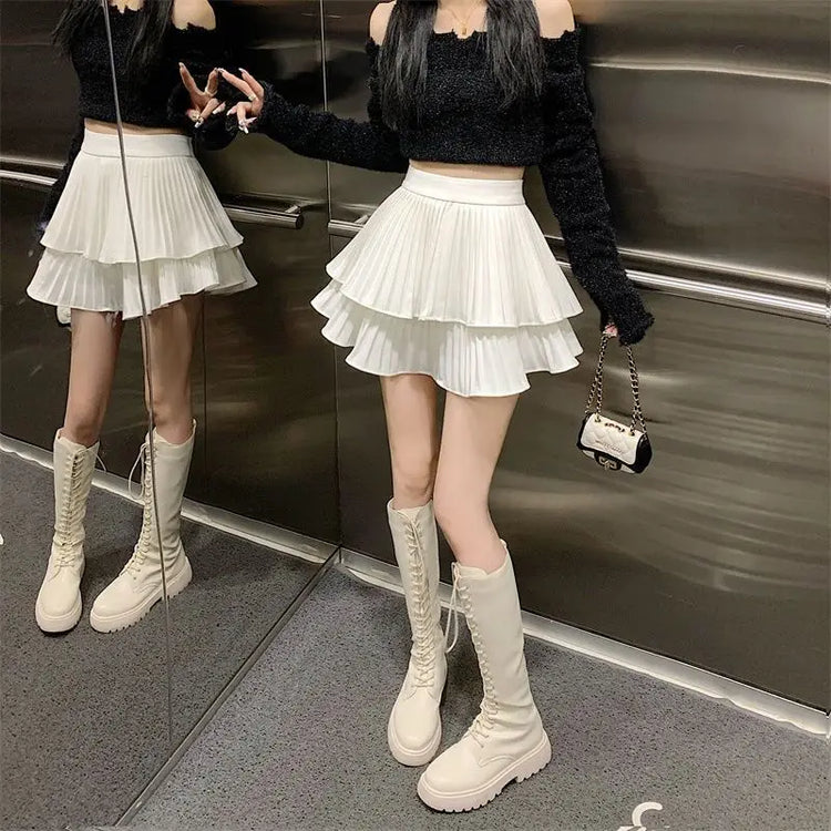 Sweet Layered Cake Skort – Moody Quick Ship (U.S. Only)