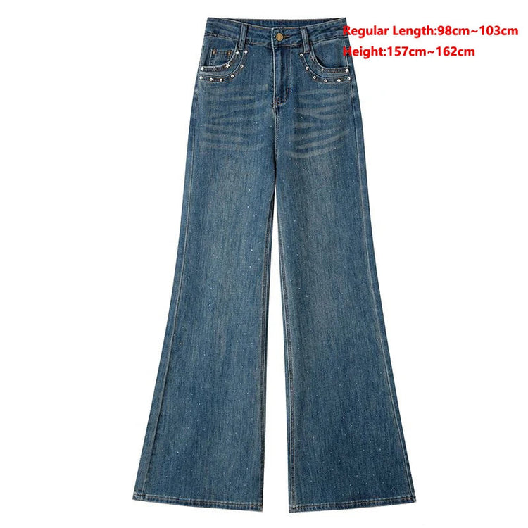 Starlight Stretch Flare Jeans – Local Stock