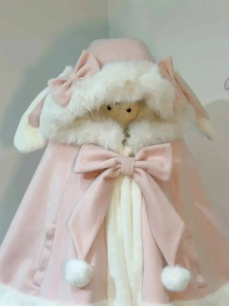Bunny Bliss Hooded Cloak