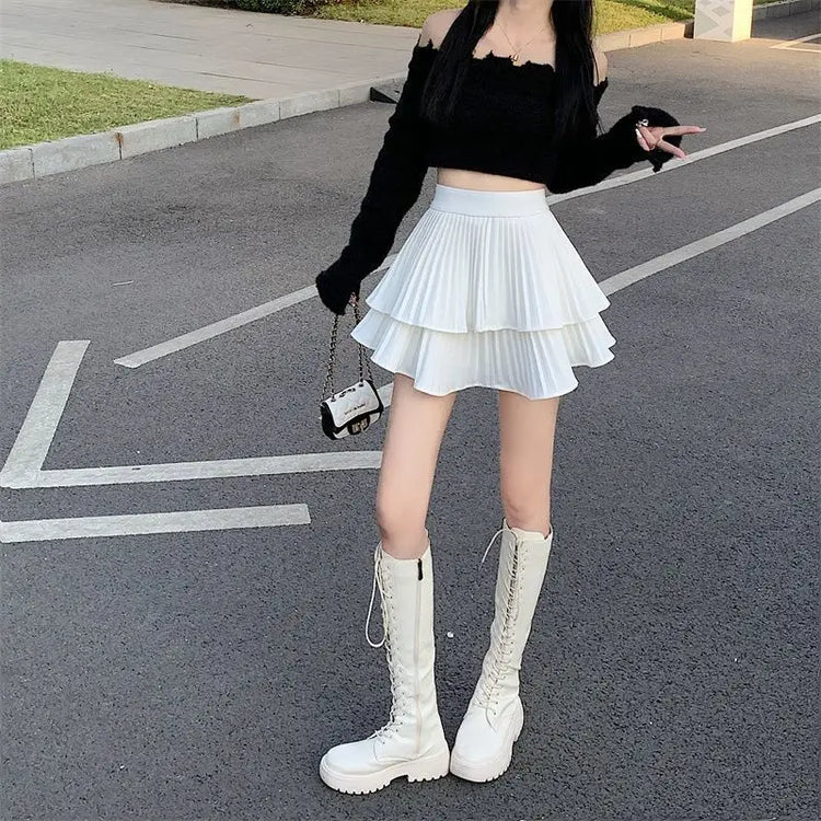 Sweet Layered Cake Skort – Moody Quick Ship (U.S. Only)