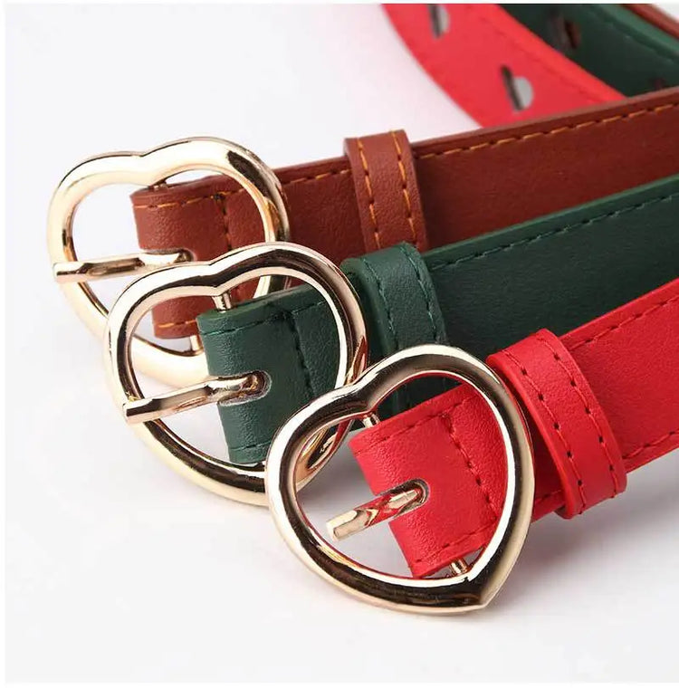 Sweetheart Cutout Belt