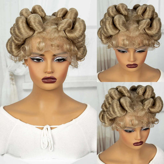 Regal Queen Bantu Knot Lace Wig
