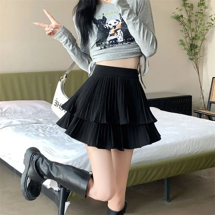 Sweet Layered Cake Skort – Moody Quick Ship (U.S. Only)