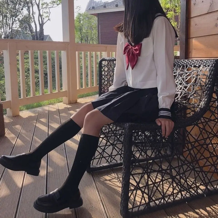 Sailor-Style School Uniform