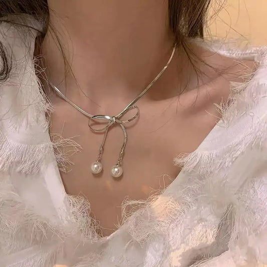 Pearlfectly Tied Necklace – Local Stock