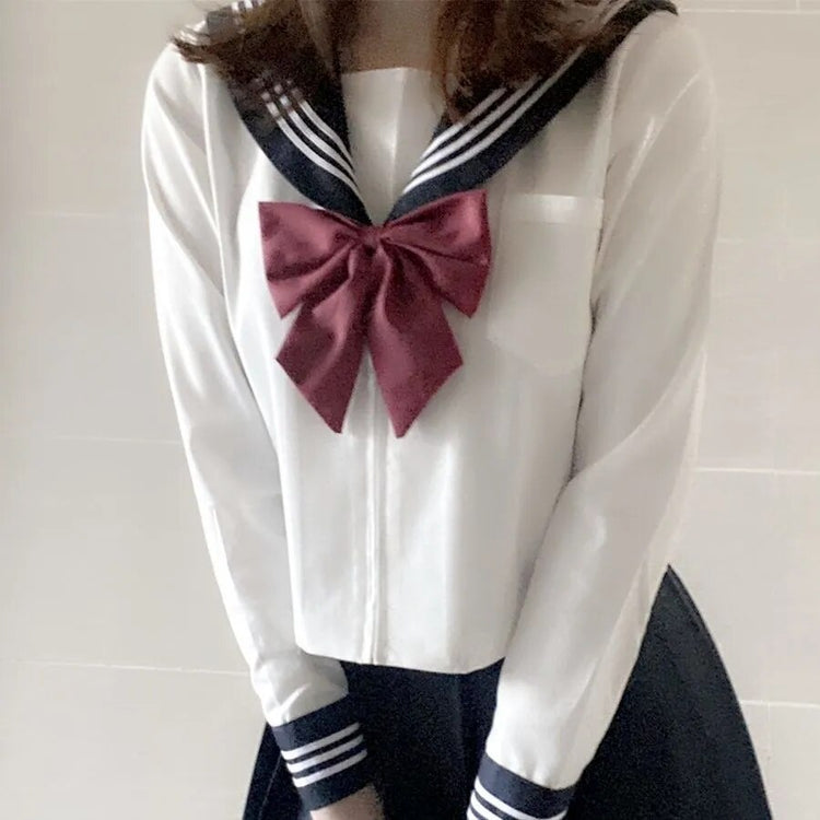 Sailor-Style School Uniform