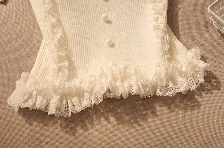 Ruffle Kiss Lacy Top