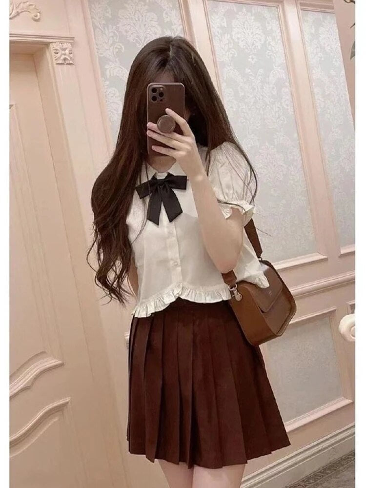 Sweetheart Bow Blouse