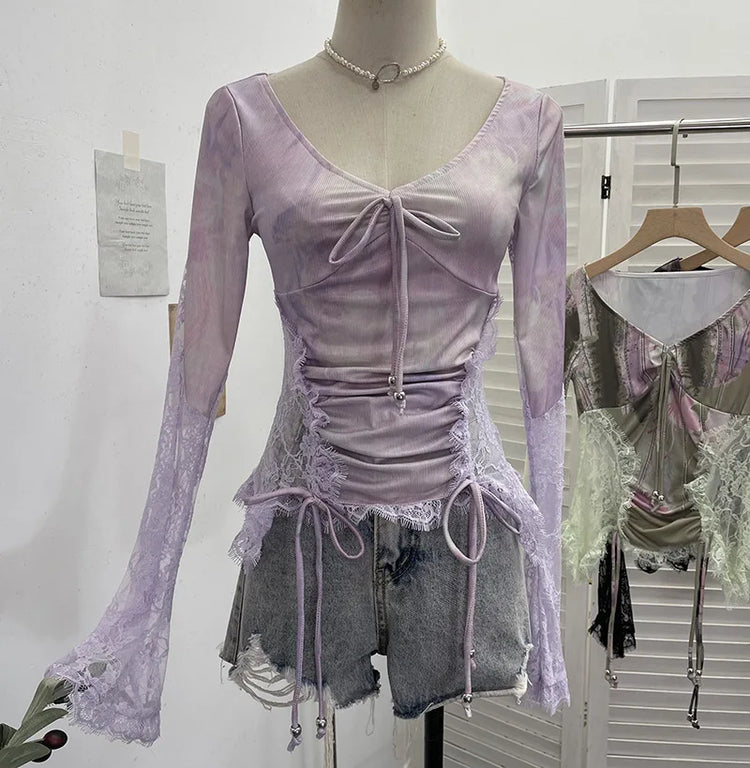 Groovy Lace Fantasy Top