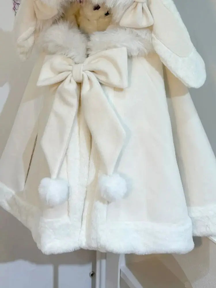 Bunny Bliss Hooded Cloak