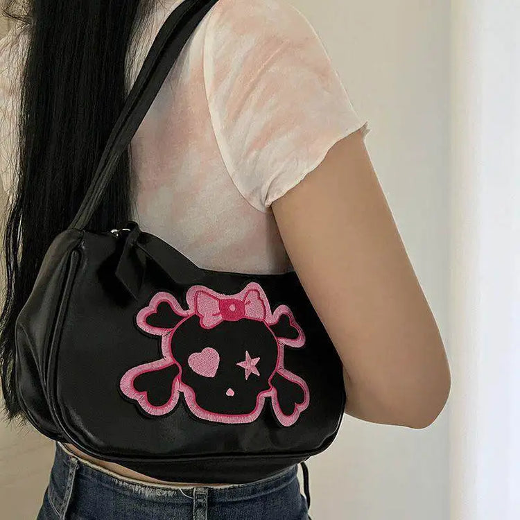 Toxic Sweetheart Skull Bag – Local Stock
