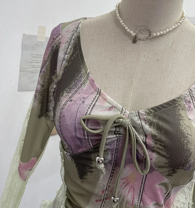 Groovy Lace Fantasy Top