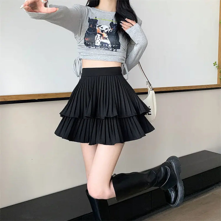 Sweet Layered Cake Skort – Moody Quick Ship (U.S. Only)