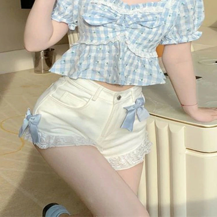 Prized Blue Ribbon Shorts