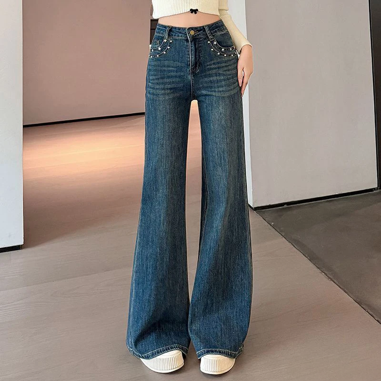 Starlight Stretch Flare Jeans – Local Stock