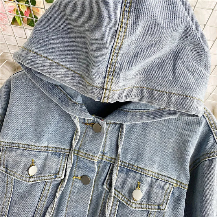 Urban Pulse Denim Hoodie