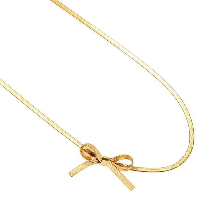Bow‑tiful Moment Choker