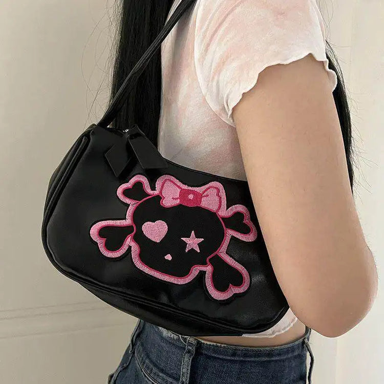 Toxic Sweetheart Skull Bag – Local Stock