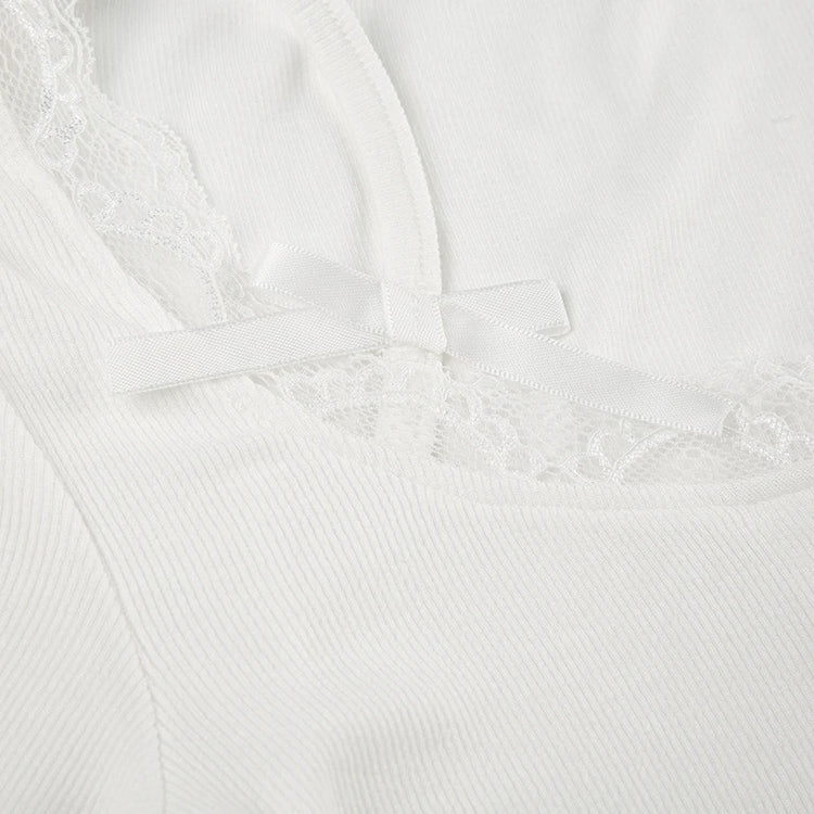 Lace and Bows Button Top – Moody Quick Ship (U.S. Only)