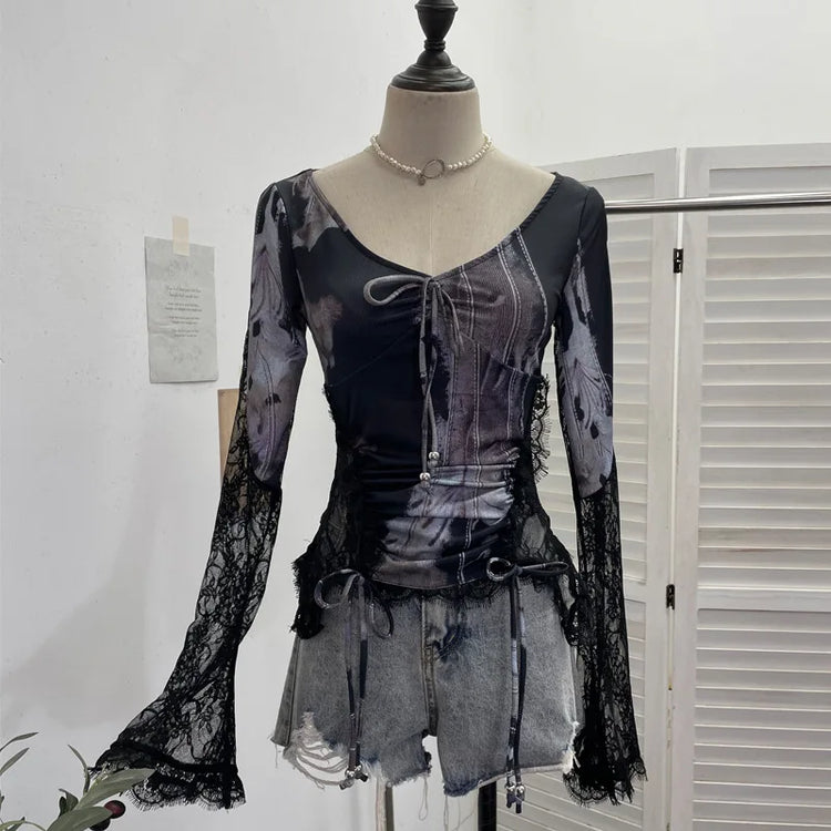 Groovy Lace Fantasy Top