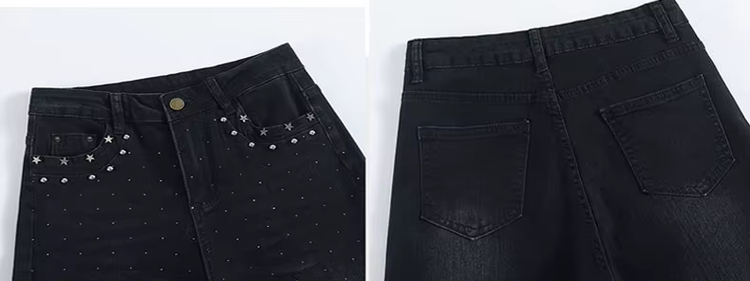 Starlight Stretch Flare Jeans – Local Stock