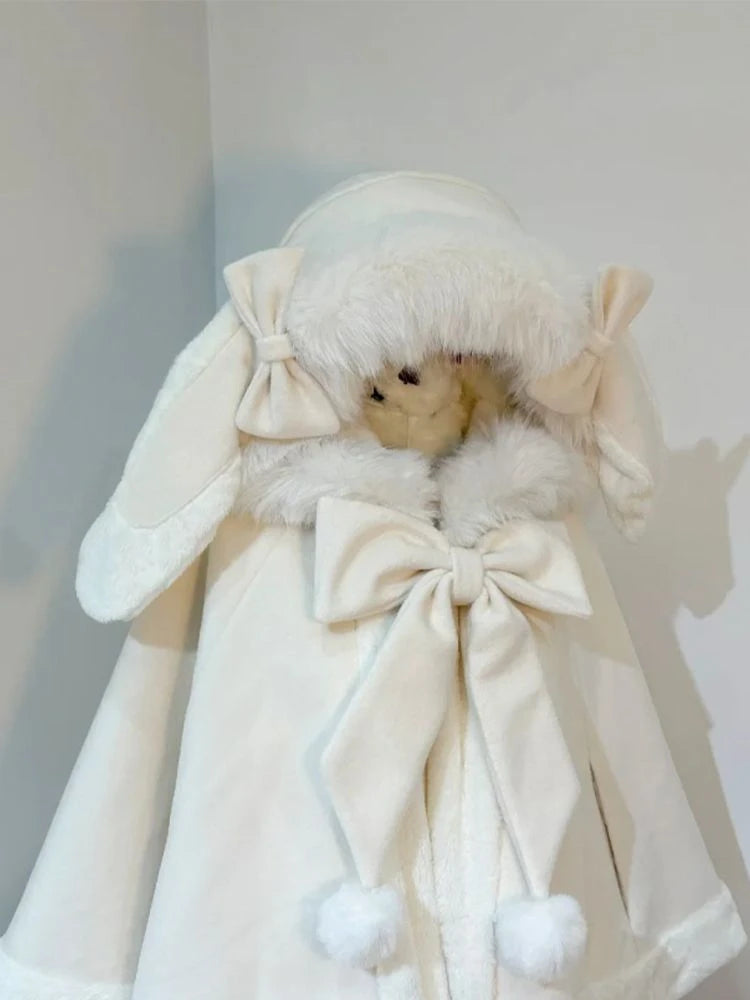 Bunny Bliss Hooded Cloak