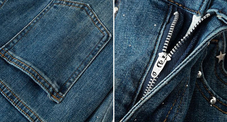 Starlight Stretch Flare Jeans – Local Stock