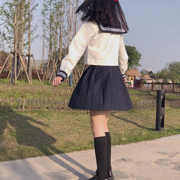 Sailor-Style School Uniform