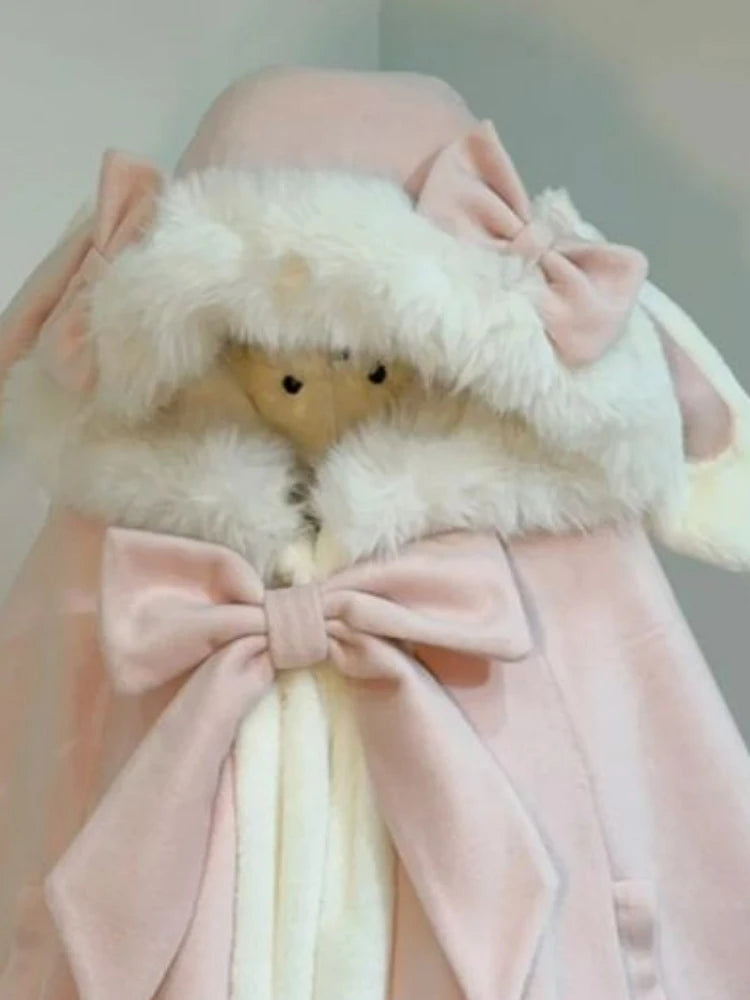 Bunny Bliss Hooded Cloak