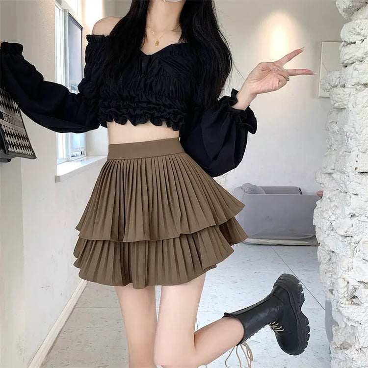 Sweet Layered Cake Skort – Moody Quick Ship (U.S. Only)