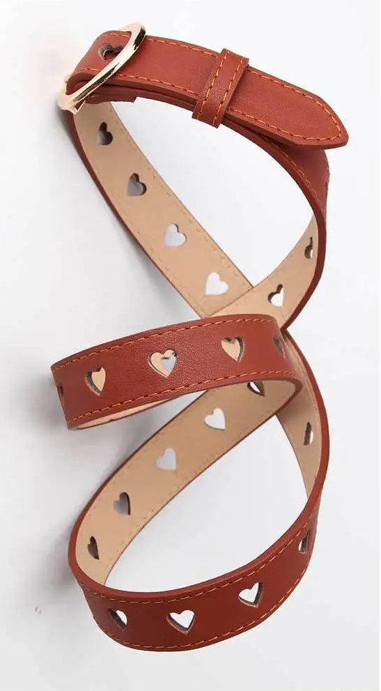 Sweetheart Cutout Belt
