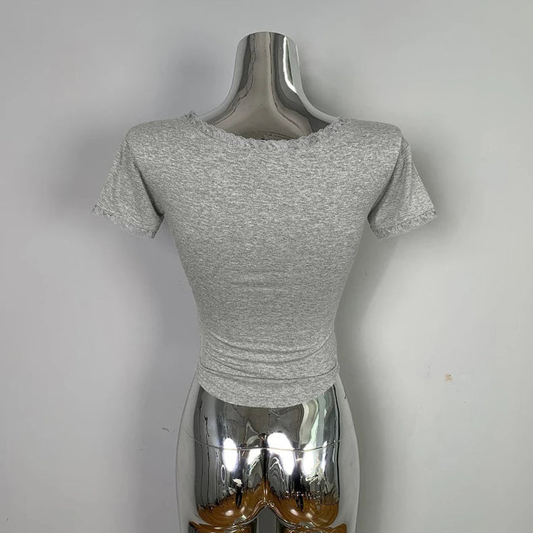 Minimal Muse Fitted Top – Local Stock