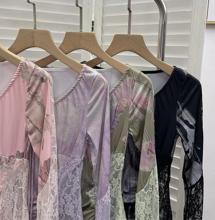 Groovy Lace Fantasy Top