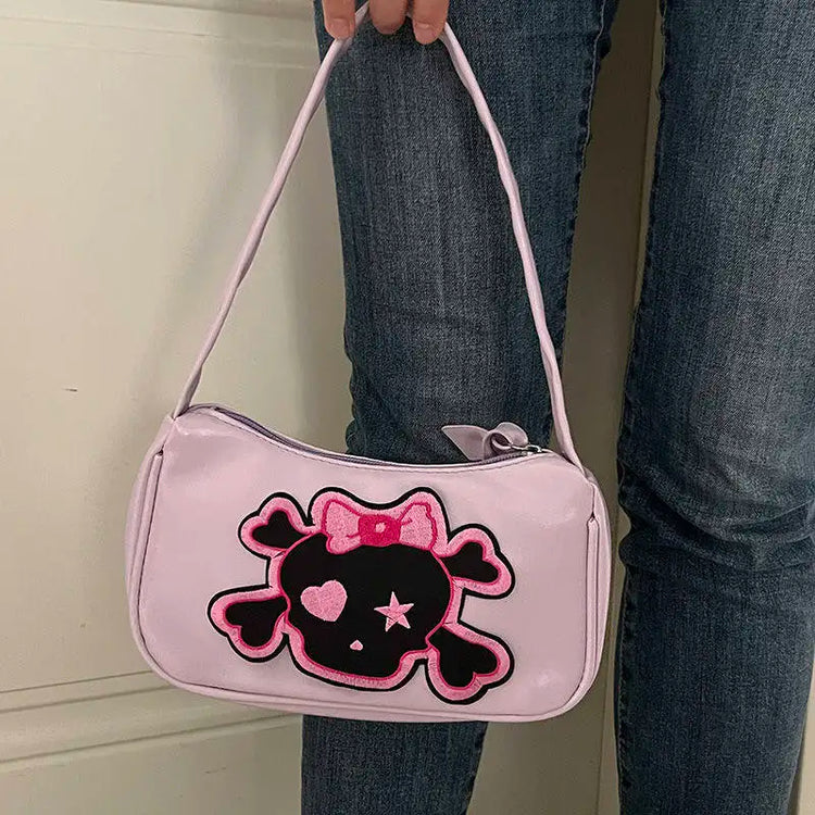 Toxic Sweetheart Skull Bag – Local Stock