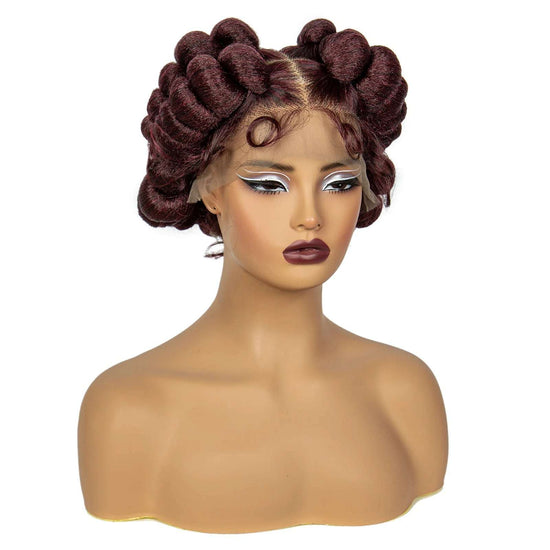 Regal Queen Bantu Knot Lace Wig