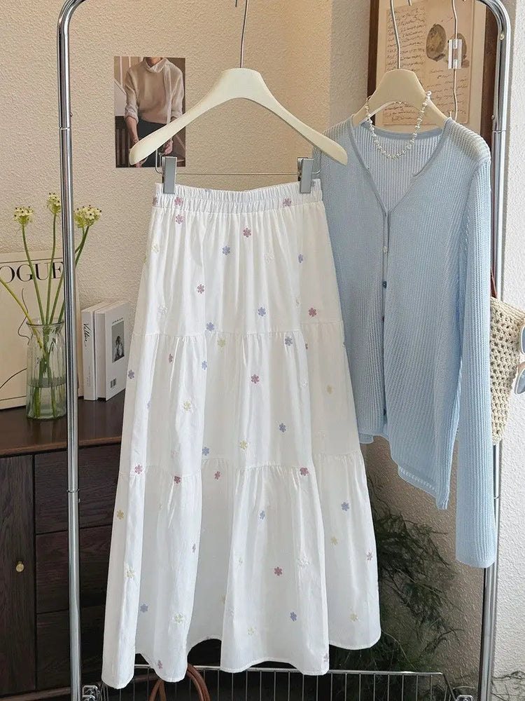 Daisy Daydream Midi Skirt – Local Stock