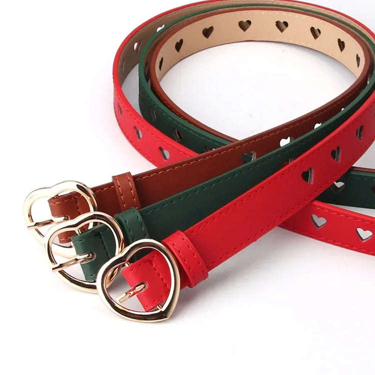 Sweetheart Cutout Belt